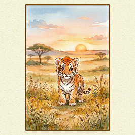 Poster Série de Pôsteres para Quarto de Crianças (Sob Enc