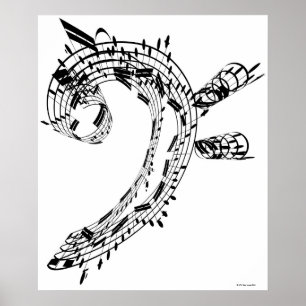 Póster Série do violoncelo de J.S.Bach