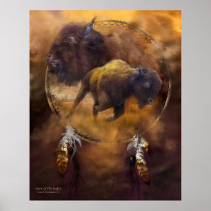 Póster Série-Espírito ideal do coletor do búfalo de Br