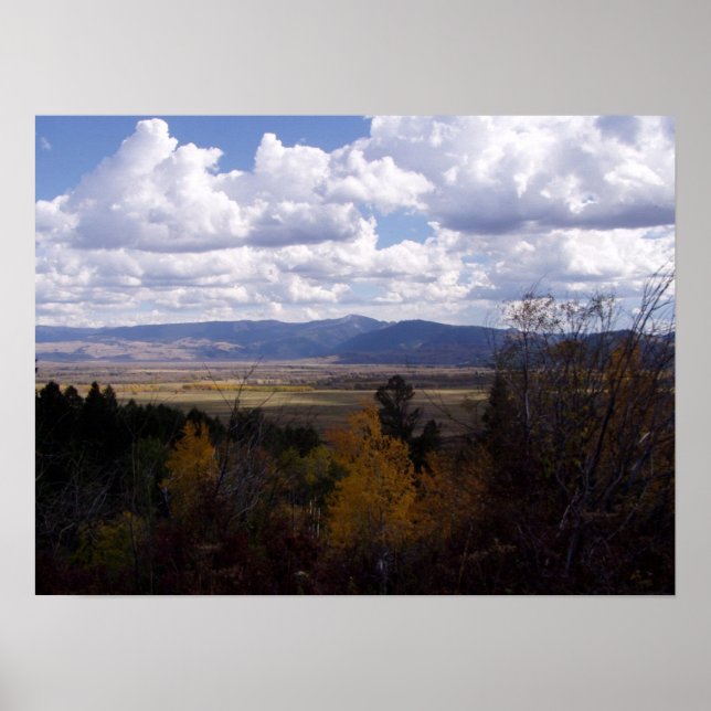 Póster Série Jackson Hole Wyoming (Frente)