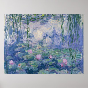 Poster Série "Lírios" de Claude Monet