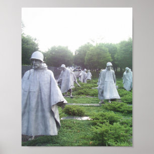 Poster Série Memorial dos Veteranos da Guerra da Coreia