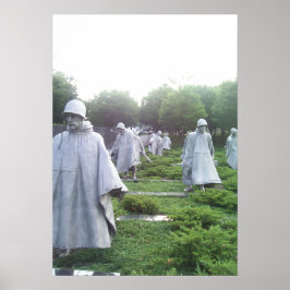 Poster Série Memorial dos Veteranos da Guerra da Coreia
