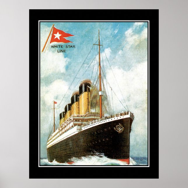 Poster Série Titanic O Titanic (Frente)