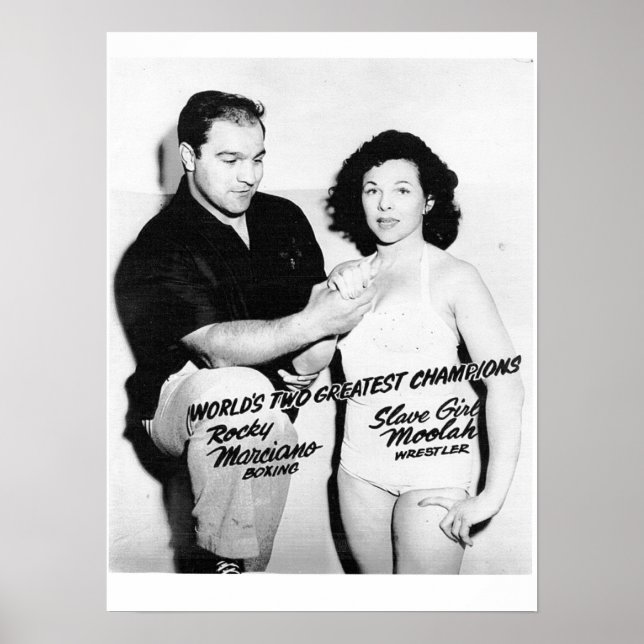 Póster Série Vintage Luta (Frente)