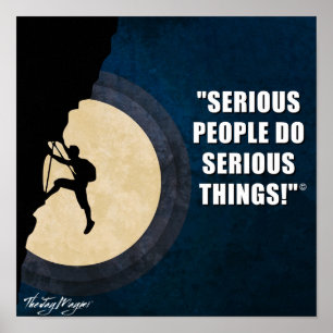 Poster "Sério"