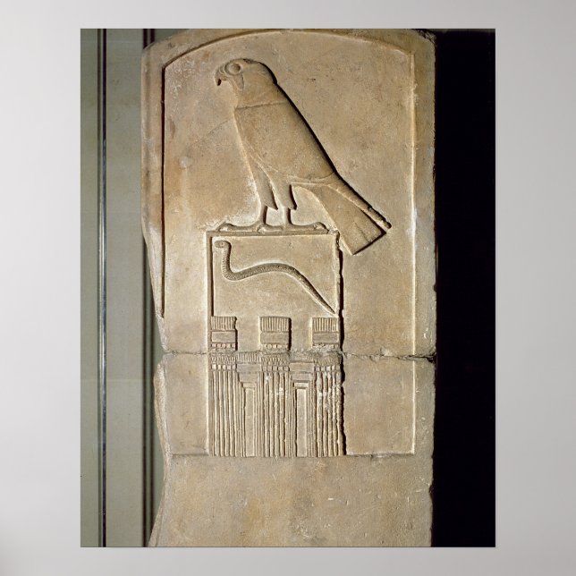 Póster Serpent king stela, c.3000 BC (calcário) (também s (Frente)