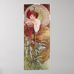 Poster Serpente Art Nouveau