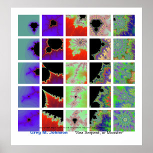 Póster Serpente de mar, ou monstro