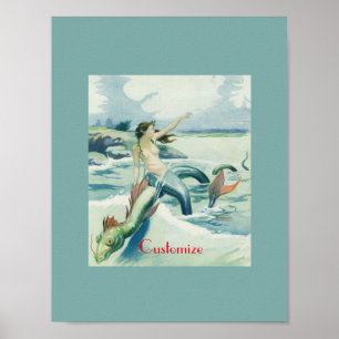 Poster Serpente de Serpente de Sereia Marinha Thunder_Cov