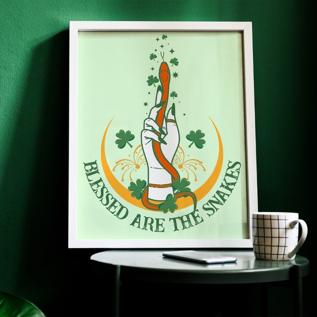 Poster Serpente de Shamrock para o dia inteiro do Cobra V (Criador carregado)