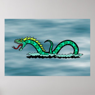 Póster Serpente do Mar