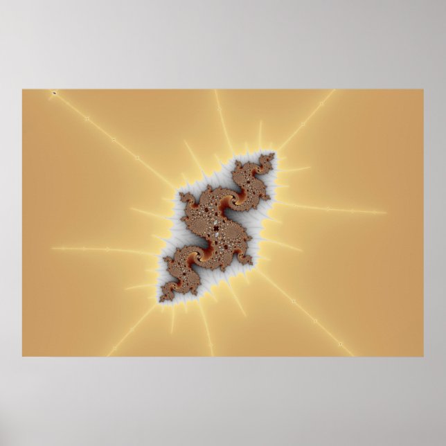 Póster Serpus - Arte Fractal (Frente)