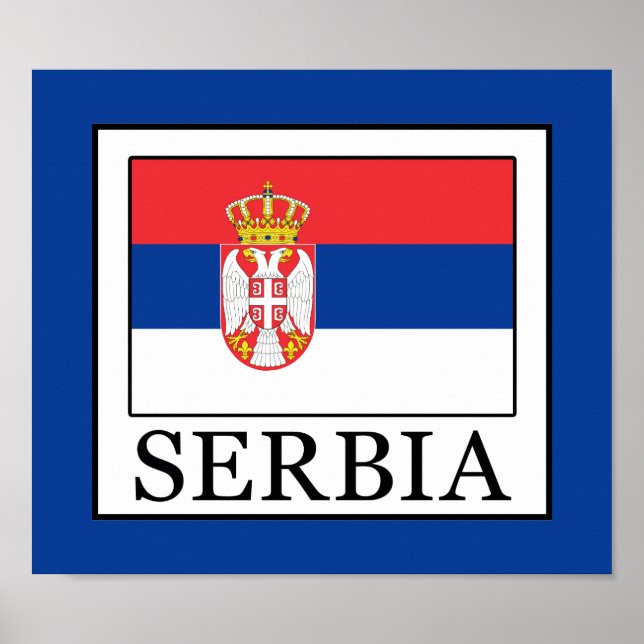 Poster Sérvia (Frente)