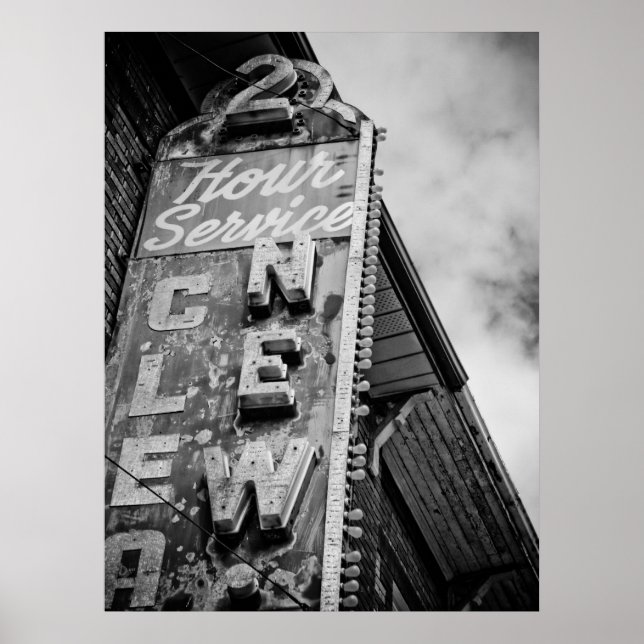 Póster serviço 2 horas (Frente)