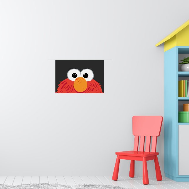 Poster Sesame Street | Elmo Rosto Grande (Berçário 1)