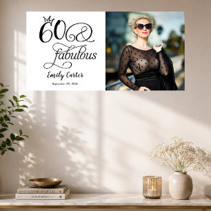 Póster Sessenta e Fabuloso foto 60º Festa de Aniversário