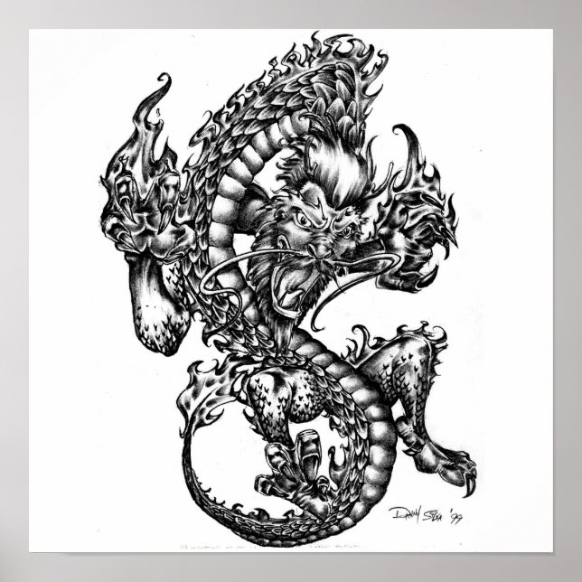 Póster Sessões Dragon (Frente)