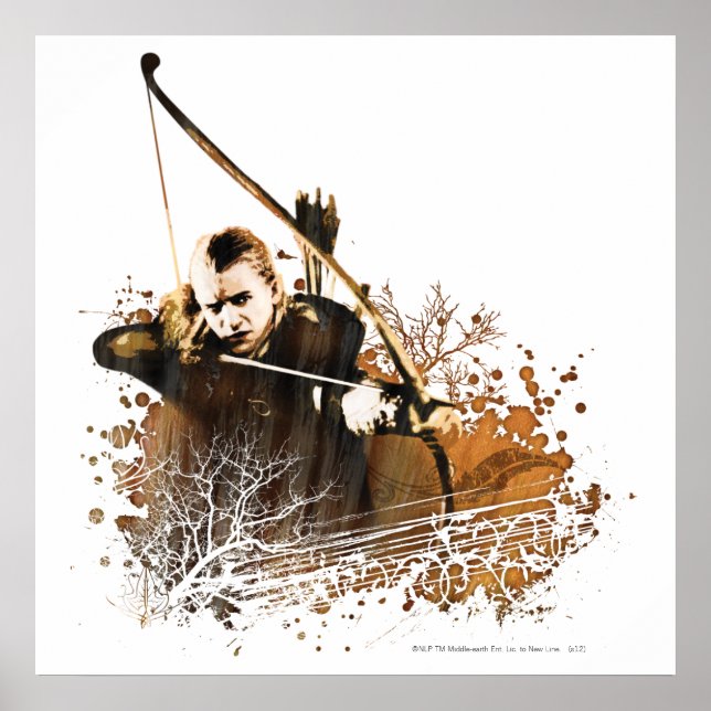 Póster Seta do tiro de LEGOLAS GREENLEAF™ (Frente)