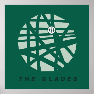 Poster Seta | Mapa da Cidade de Glades