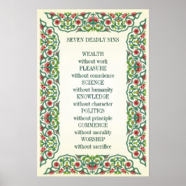 Poster Sete anos de vida sem trabalho