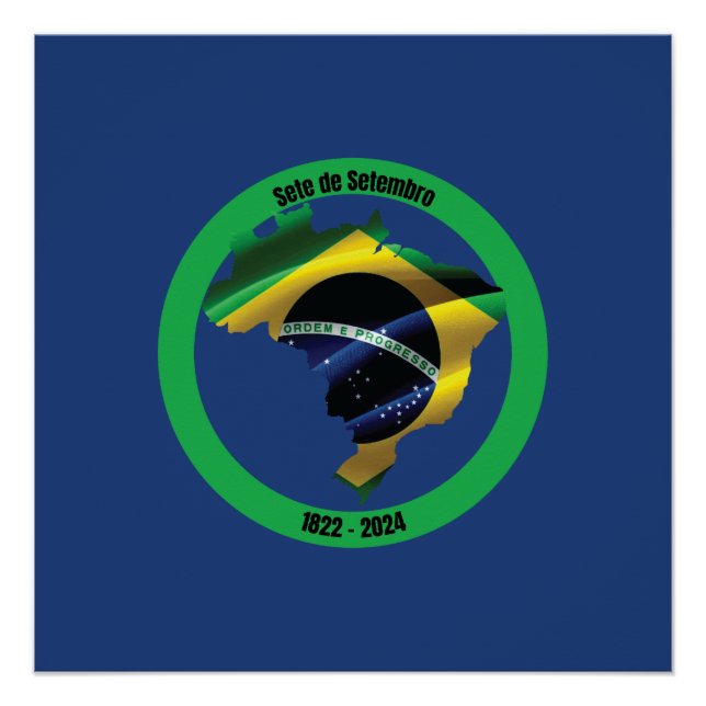 Póster Sete de setembro (Frente)