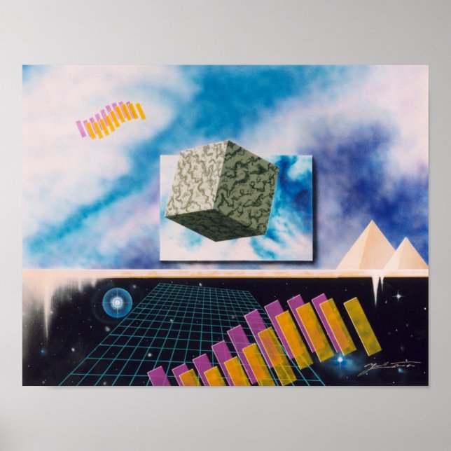 Póster Sete Dimensões (Frente)