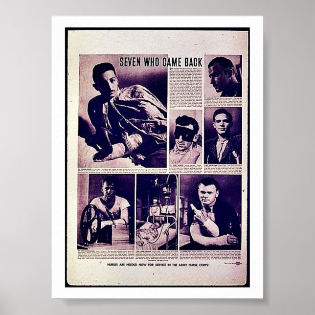 Poster Sete Que Voltaram (Frente)