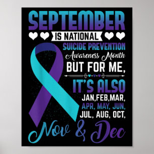 Poster Setembro É Sensibilização Nacional Para A Prevençã