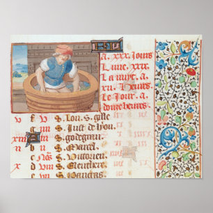 Póster Setembro: Pisando uvas