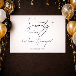 Poster Setenta e Fabuloso