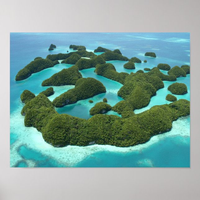 Poster Setenta Ilhas, Palau (Frente)