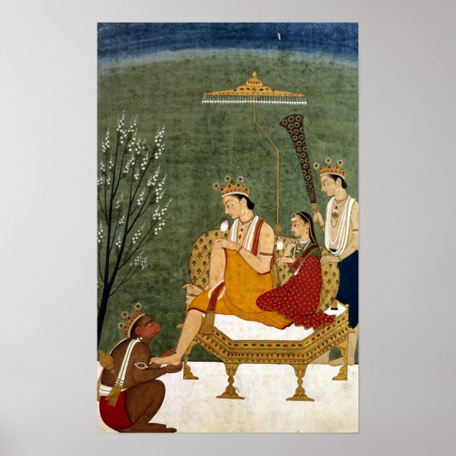 Póster Sétima encarnação de Vishnu como Rama-Chandra (Frente)