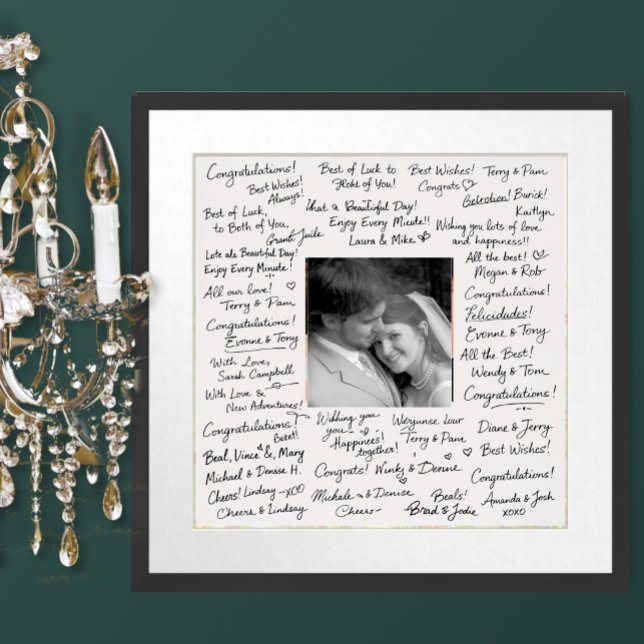 Póster Seu Cartaz de Casamento com Foto (Criador carregado)