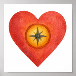 Poster Seu coração sabe a direção certa