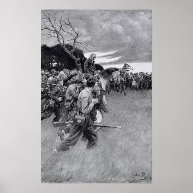 Póster Seu exército terminou de chorar e soluçar (Frente)