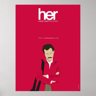 Poster Seu filme minimalista