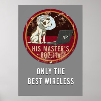 Póster Seu mestre 802.11n