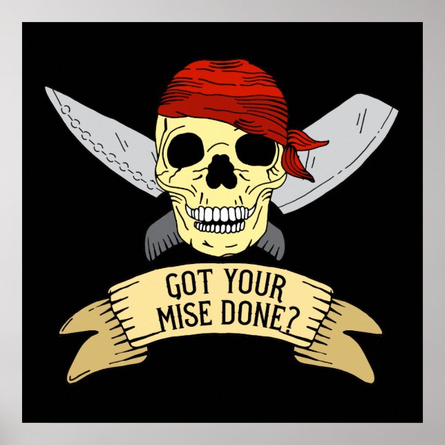 Poster Seu Mise Fez Uma Cozinha Engraçada (Frente)