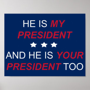 Póster Seu presidente