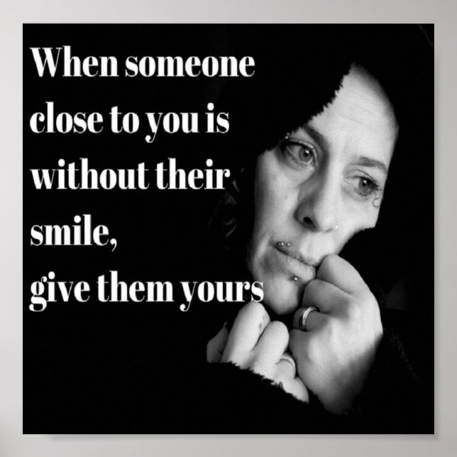 Poster Seu Sorriso (Frente)