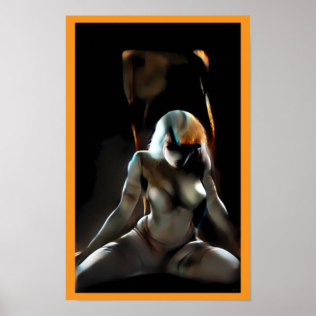 Poster Seu Tigre Stripes (Frente)