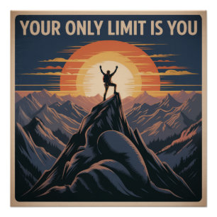 Póster Seu Único Limite É Você