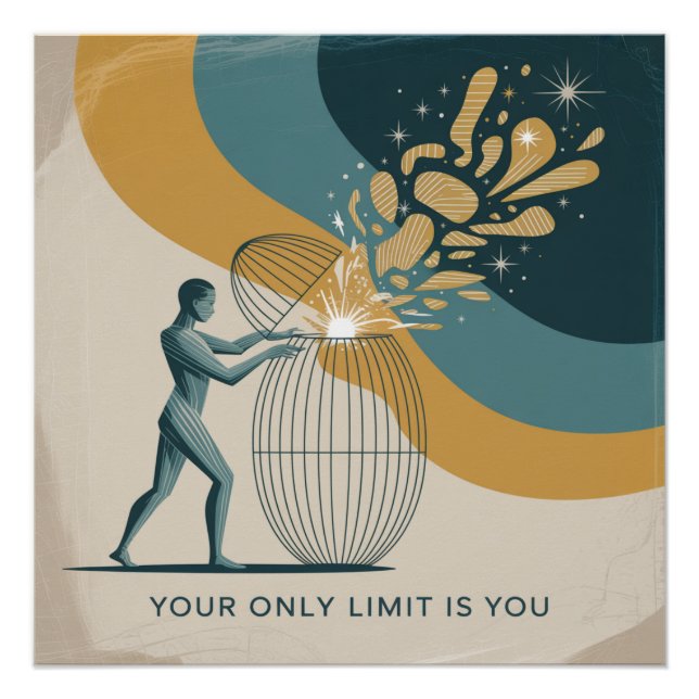 Póster Seu Único Limite É Você (Frente)