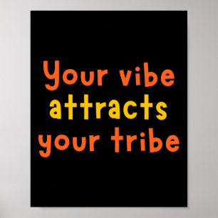 Poster Seu Vibe Atrai Seu Vinheta