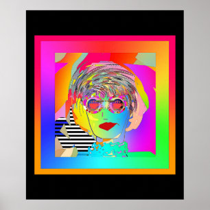 Poster Seus Olhos Estão No Café