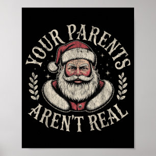 Poster Seus pais não são muito engraçados Papai Noel Nata