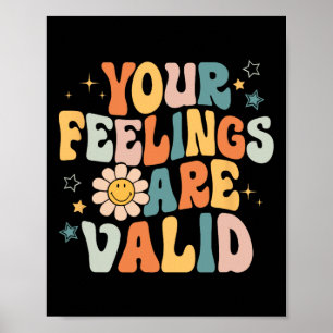 Poster Seus Sentimentos São Problemas Válidos De Saúde Me