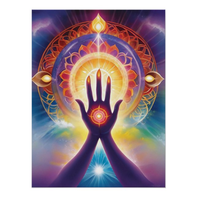 Póster Seven Chakras (Frente)