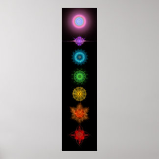 Póster Seven Chakras